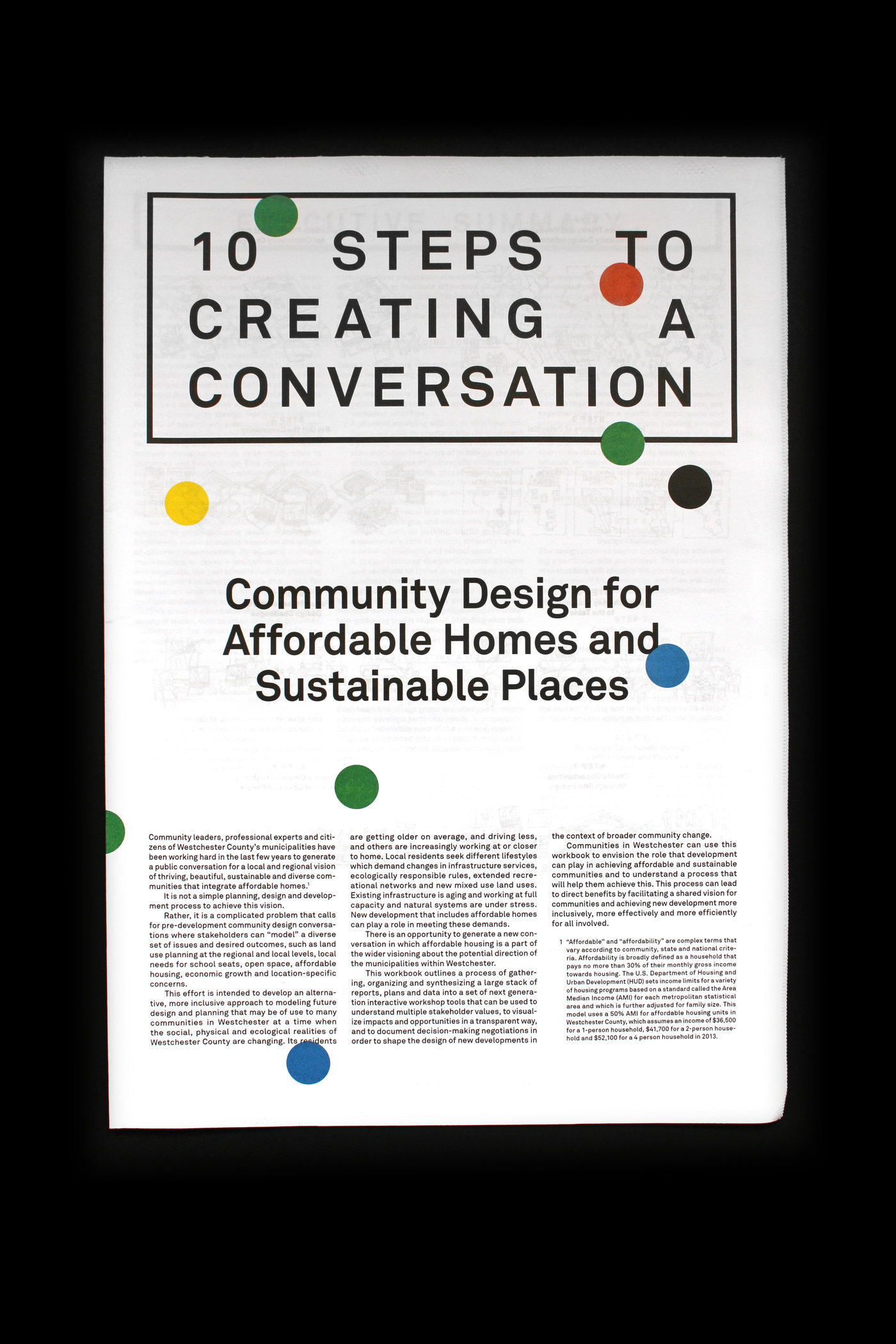 Community Design for Affordable Homes and Sustainable Places